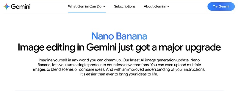 gemini chatbot nano banana prompt generator