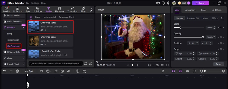 suno prompts christmas cards