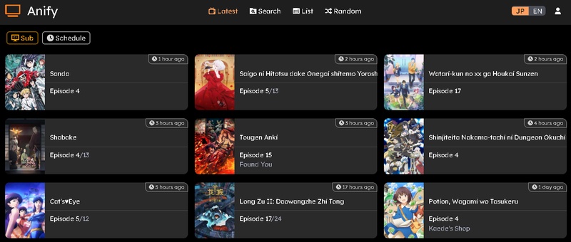 aniwatch 代替 安心して視聴 TV