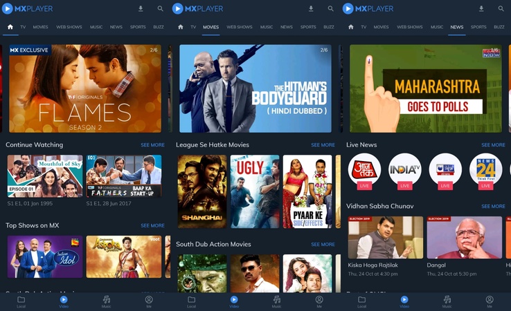 ibomma alternative mx player