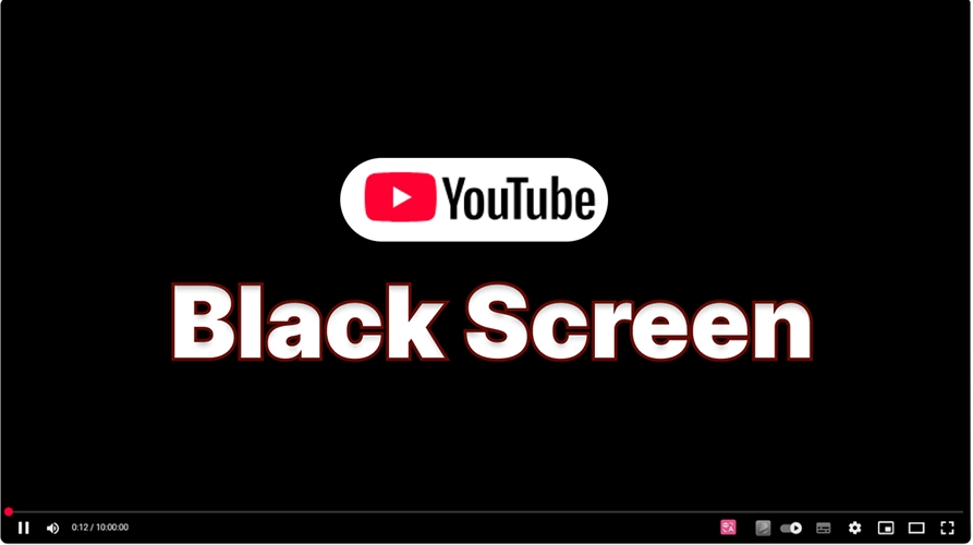  youtube black screen