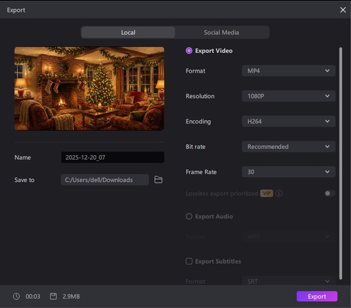 ai cat christmas tree