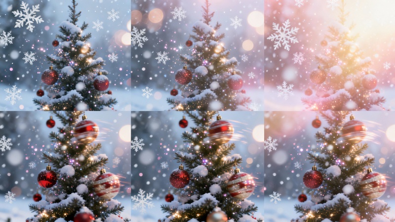 ai christmas tree photo