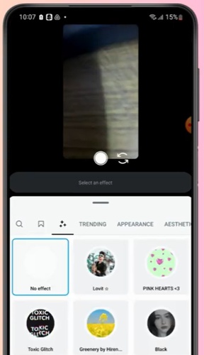 Instagram AI 버즈컷 필터
