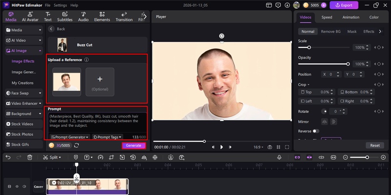 buzz cut filter online