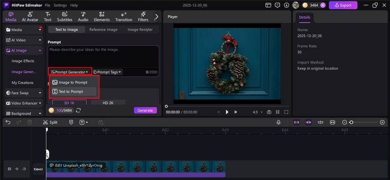 christmas tree ai images