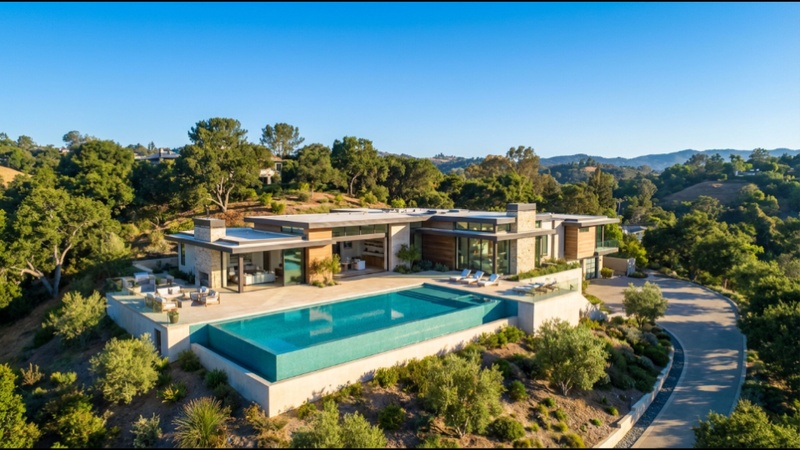 drone shot commercial