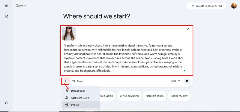 gemini ai prompts for girls gemini