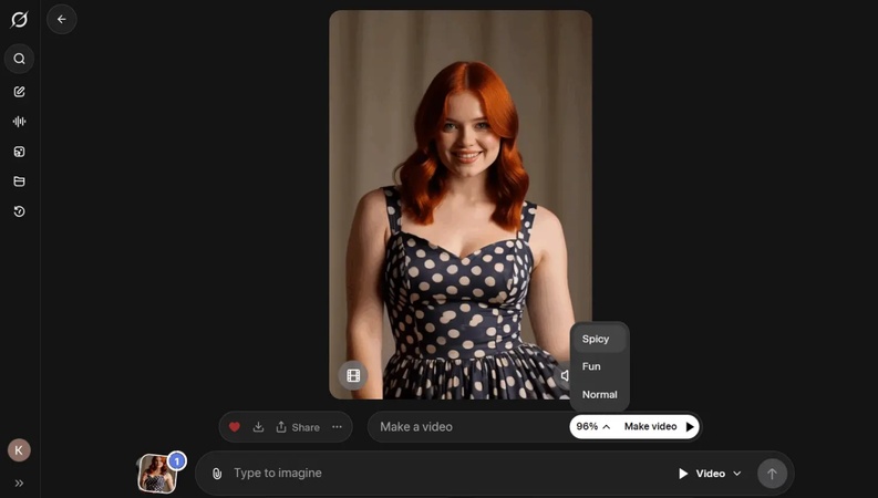 데스크톱에서 Grok Imagine Spicious 모드를 사용하는 방법