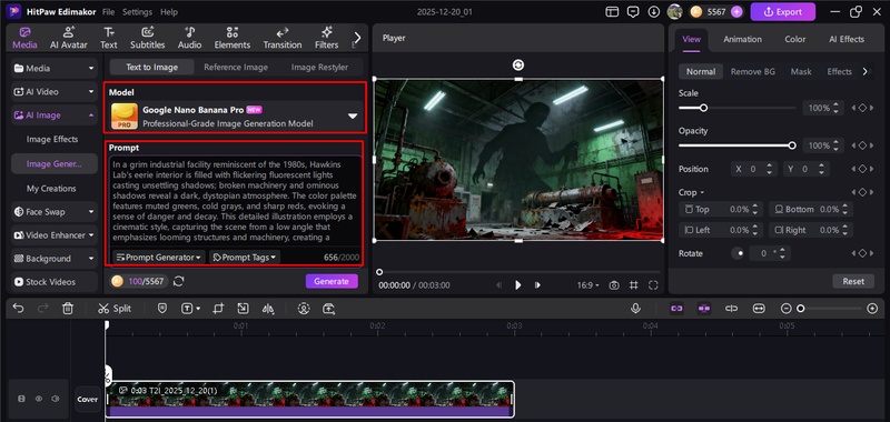 stranger things ai prompt edimakor