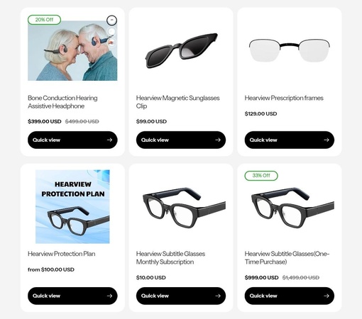 hearview subtitle glasses review