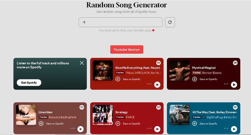 random song generator-randomsonggenerator