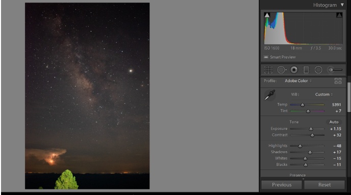 edit photo sky effect