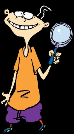 cartoon characters with big teeth and braces