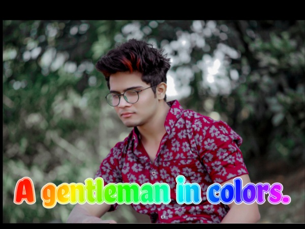colourful art captions