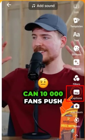 short colourful captions