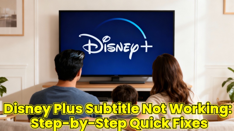 disney plus subtitle not working