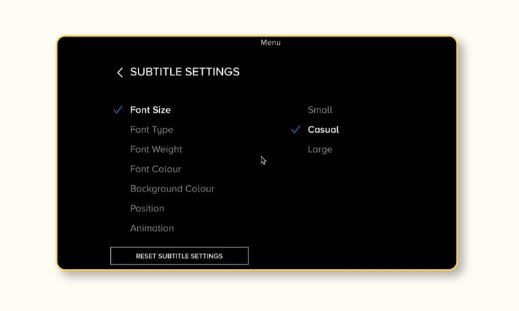 paramount plus closed captions