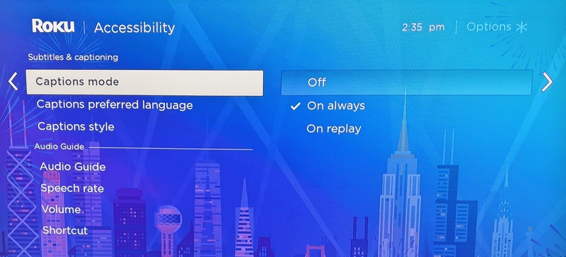 paramount plus subtitles not working
