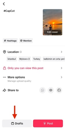 add drafts