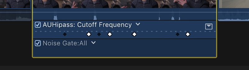 adjust effects keyframes