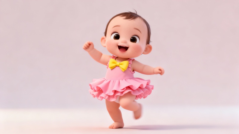 bébé qui danse prompt