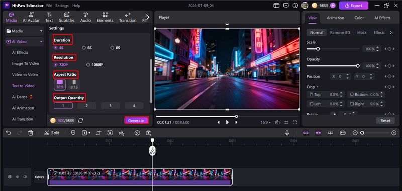 ai camera angle change