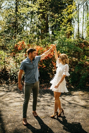 ai photo editing prompt for couple-dancing together