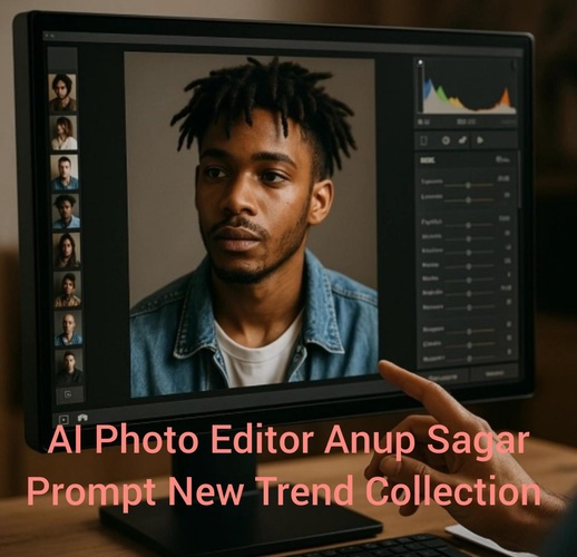 ai photo editor anup sagar prompt