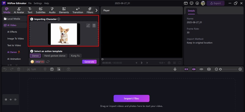 ai sway dance effect
