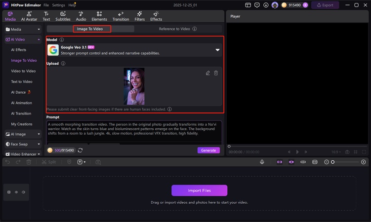avatar filter camera