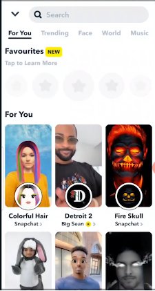 bald filter camera