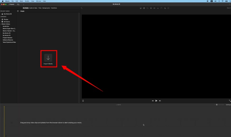 click import media
