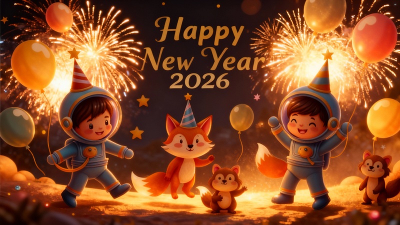 AI 새해 카드 만들기