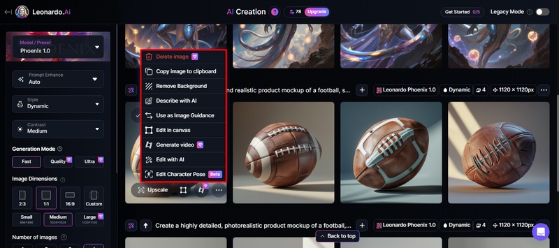 customize the image