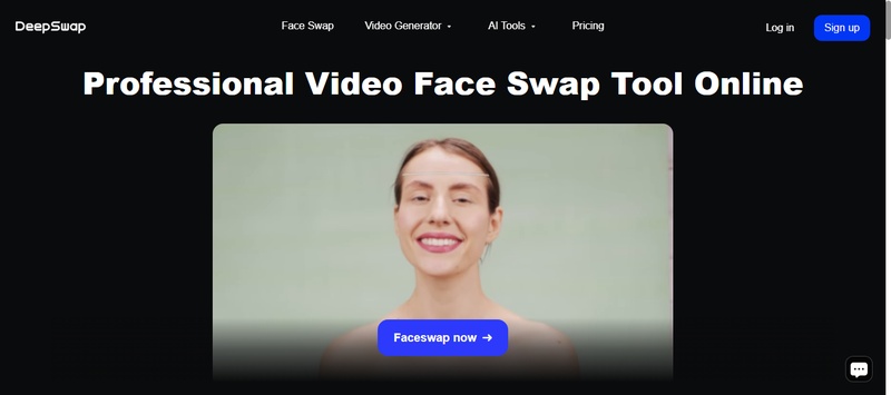 deepswap website interface