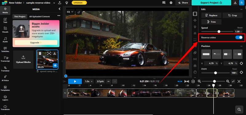 enable reverse video