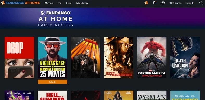 fandango at home