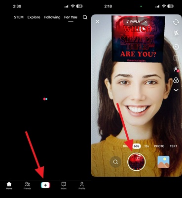 generate stranger things video tiktok