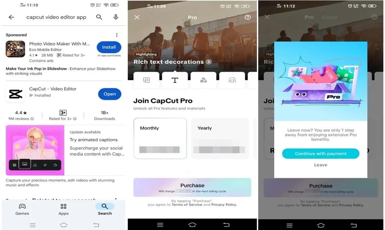get capcut pro
