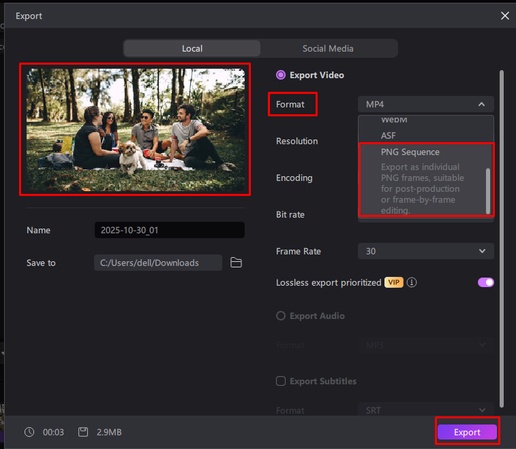how to convert jpg to mp4 on iphone