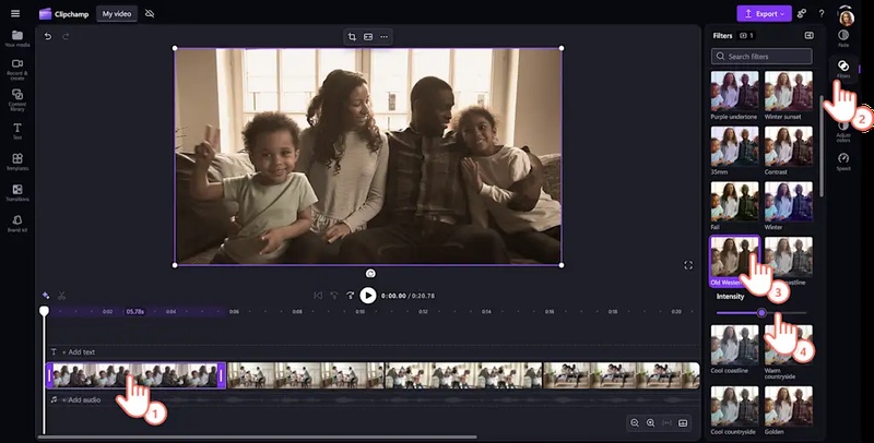 how to make a photo look old and scratched