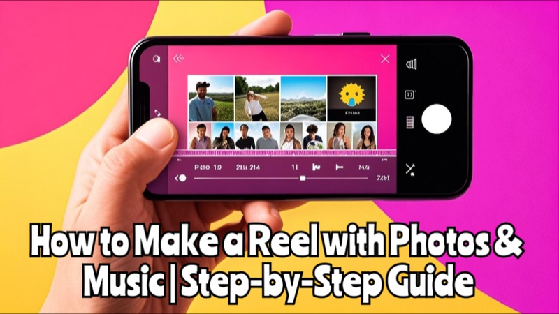 how to make a reel with photos