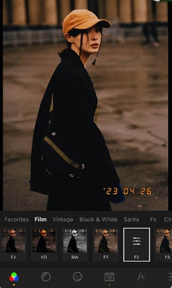 how to make photos look vintage on samsung