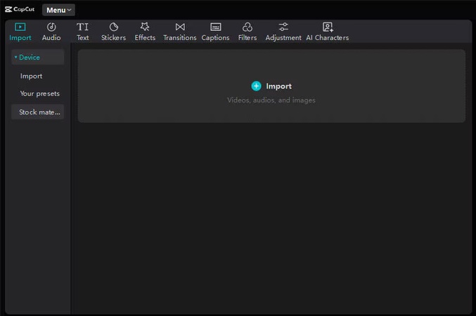 캡컷 Mac에서 비디오 속도 높이는 방법 1