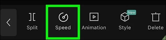 how to speed up a video on capcut pc