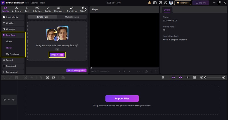 import your photo video