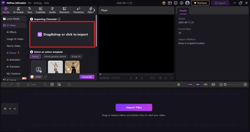 import your picture