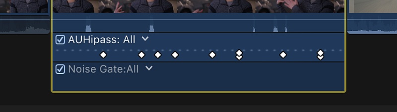 keyframes added