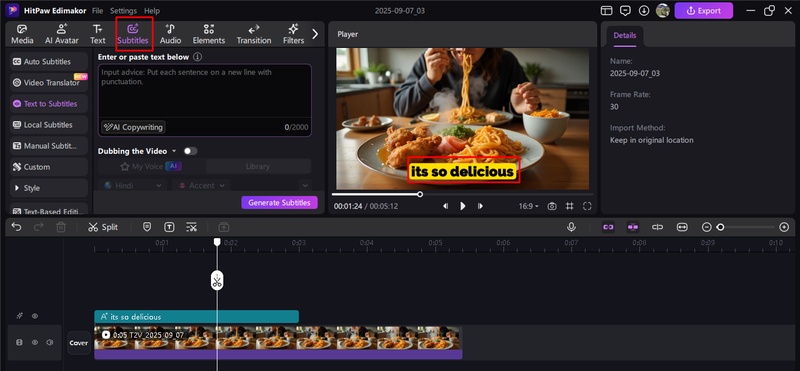 mukbang video editing